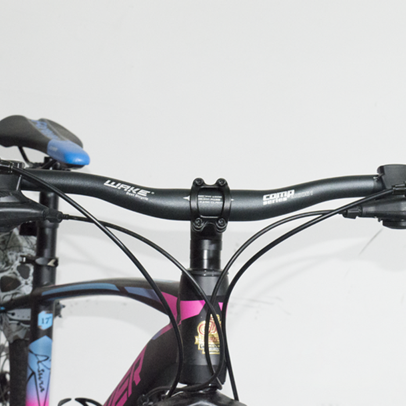 Wake mountain bike guiador 31.8mm 620mm barra plana barra de riser mtb guiador adequado para ciclismo corrida xc dh guiador da bicicleta