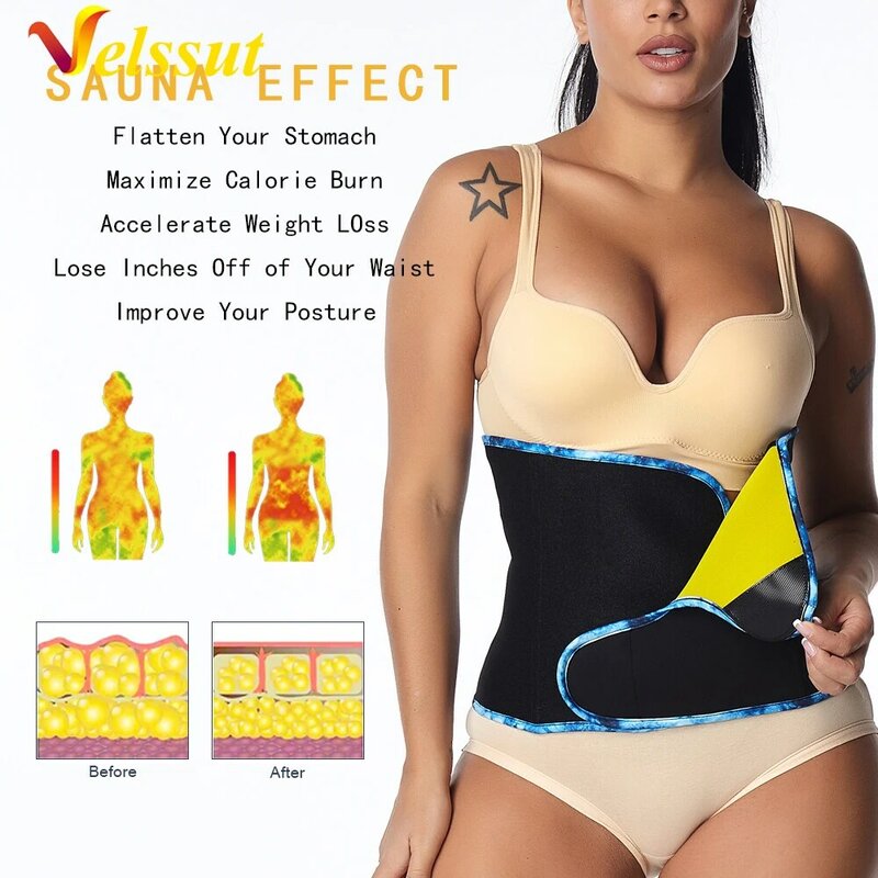 Velssut – ceinture de sudation pour femmes, Corset d'entraînement de haute qualité, pour Fitness, musculation et modelage du corps