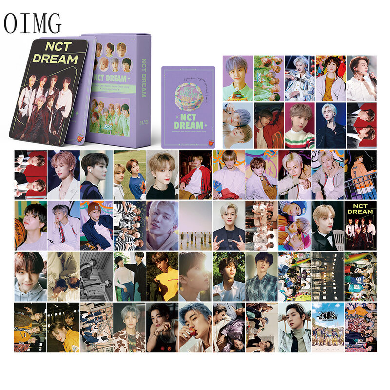 54 шт./компл. Kpop NCT открытки Nct 127 Dream 2021 новый альбом ломо-карты фотопечать постер Корея группа поклонников коллекция подарочных открыток