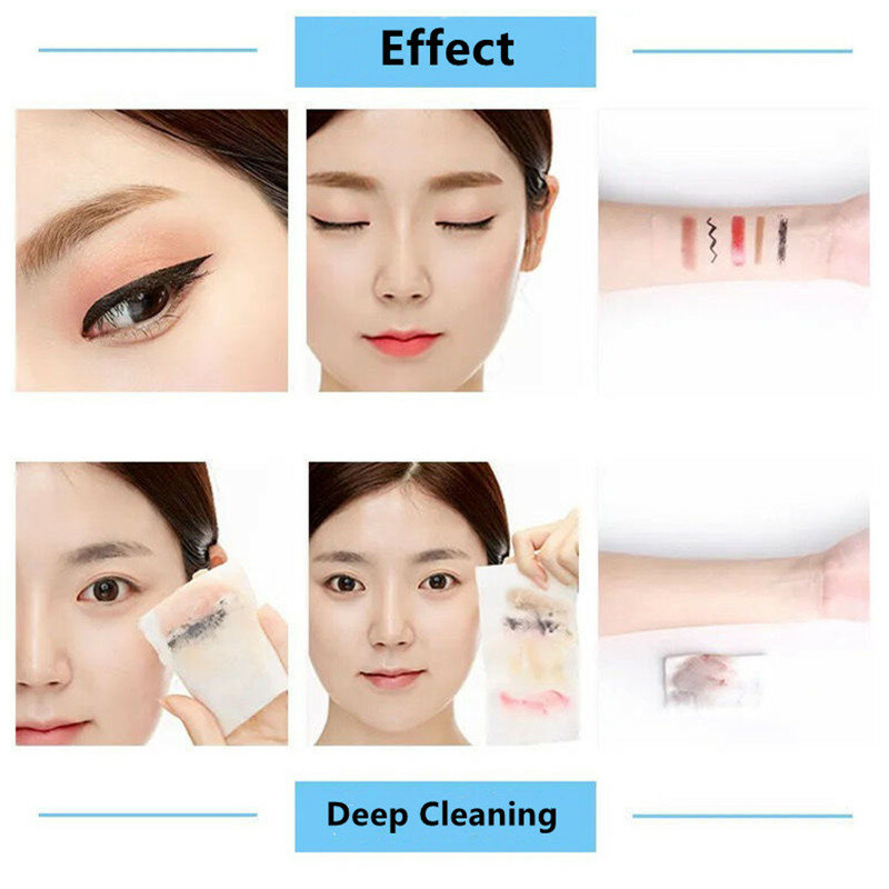 300ML ซื้อ1แถม1ลึกทำความสะอาด Makeup Remover Liquid Eye Make-Up Remover ควบคุมน้ำมันทำความสะอาดรูขุมขน Anti-Acne Cleanse