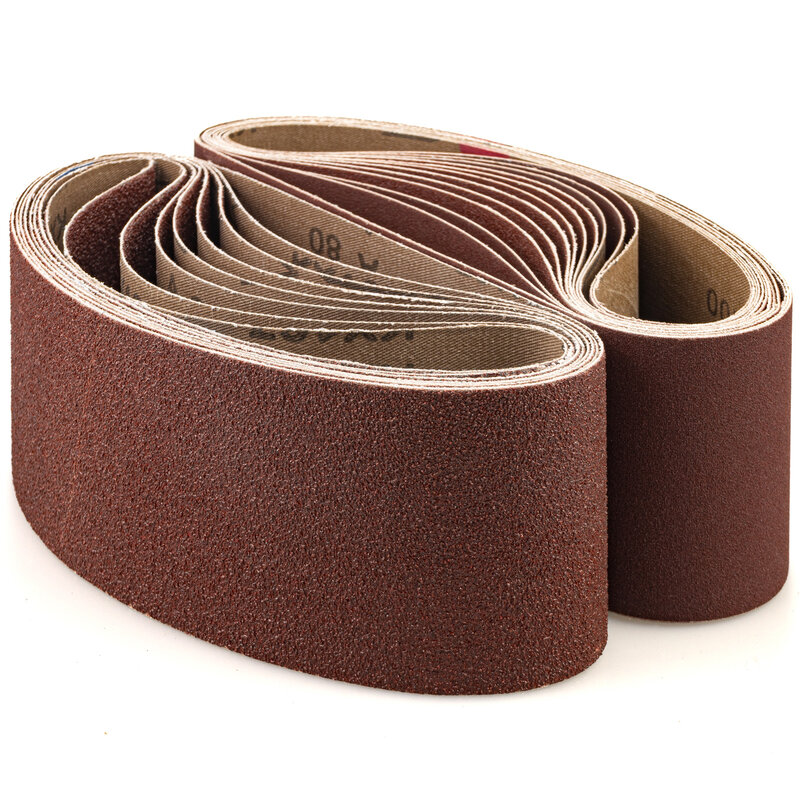 3x21 Inches Sanding Belt (75x533mm), 20 Pack Aluminum Oxide Sanding Belts 3 Each of 60 80 120 150 240 400 Grits 2pcs 40 Grits