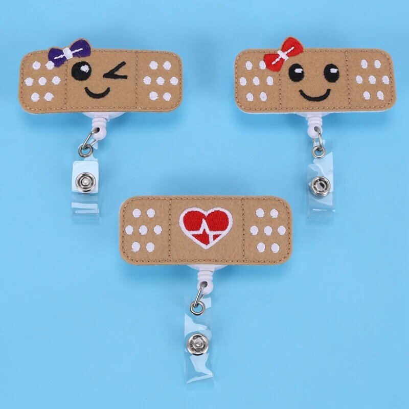 Nurse Badge Reel Holder - 6 Pack - RN Badge - Band Aid Badge Reel - Perfect Nurse Gifts For Women
