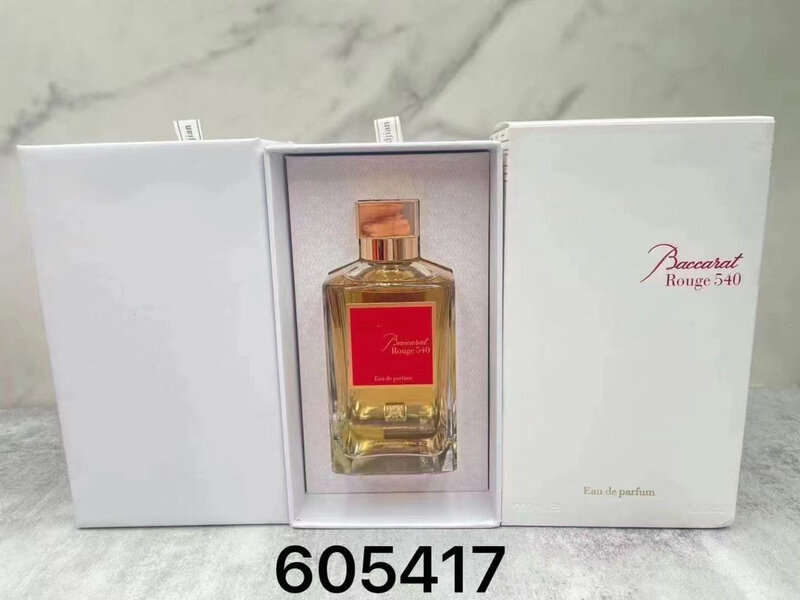 Kualitas Tinggi Parfum Baccarat Rouge 540 Parfum Tuangkan Femme Wewangian Tahan Lama untuk Wanita Wanita Deodor Seksi Cologne