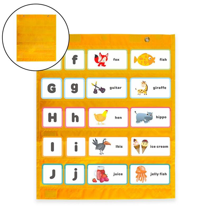 Tabla de bolsillo magnética de aprendizaje, organizador para aula/profesor, suministros escolares de enseñanza en casa