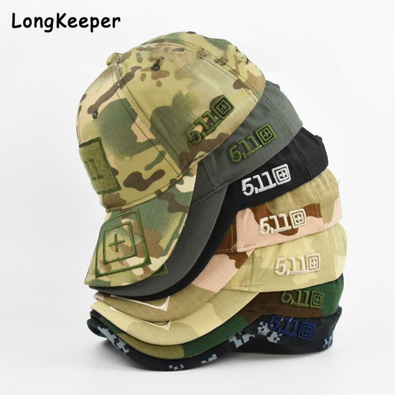 Men Baseball Caps Army Tactical Camouflage Cap Outdoor Jungle Hunting Snapback Hat For Women Bone Dad Hat Hiking Trucker Hats