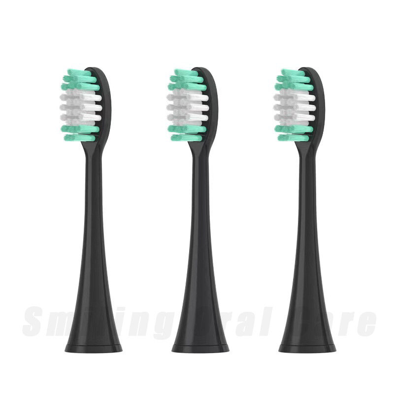 Têtes de brosse à dents électrique, buse de rechange, série Aquasonic Black, série Pro, série Vibe, unisexe