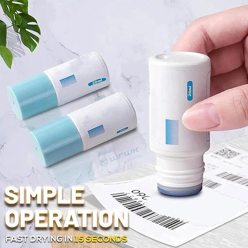Protective Thermal Paper Eraser Special Correction Pen Paper Concealer Identity Privacy Eraser Anti-leakage Office Supplies