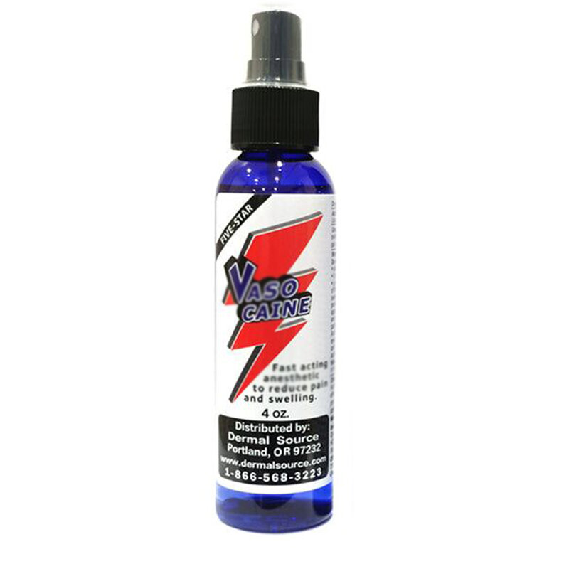 Mais novo cinco estrelas vasocaine spray-4 oz. garrafa