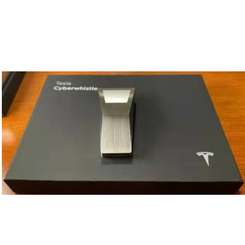 Металлический Свисток из нержавеющей стали для стайлинга Tesla