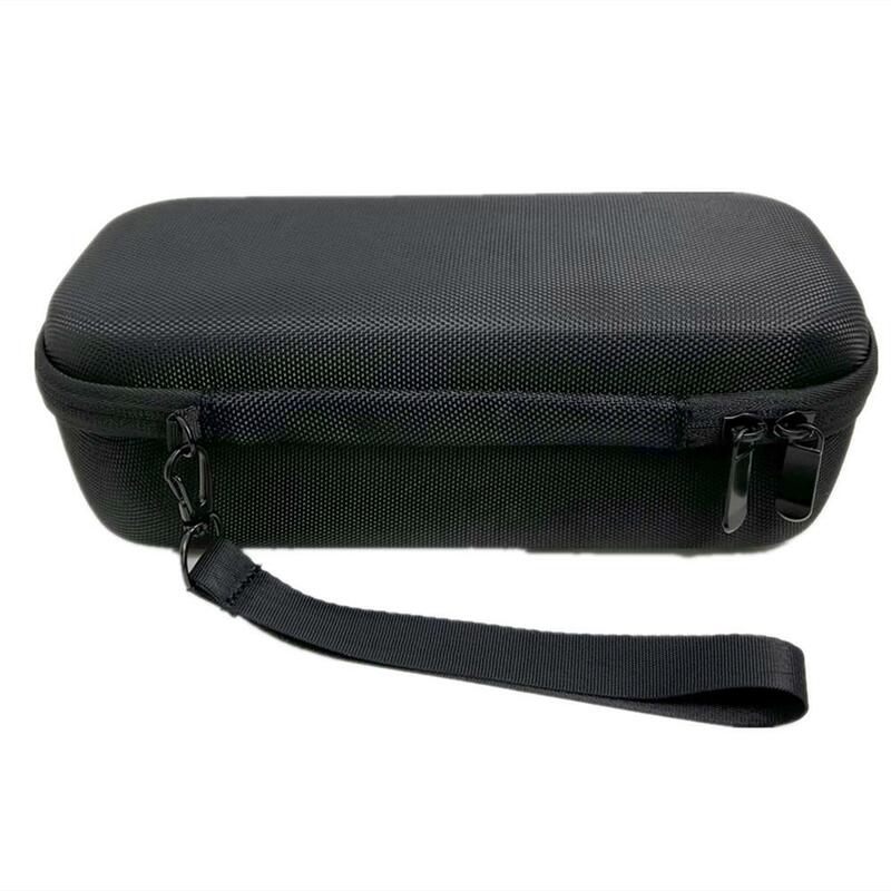 Hard Protector Bag EVA Bluetooth-compatible Speaker Organizer Travel Bags Storage Box With Mesh Black Pocket 255x115x90mm 240g