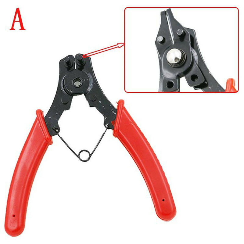 4 IN 1 Snap Ring Pliers Multi Tools Multi Crimp Tool Internal External Ring Remover Retaining Circlip Pliers