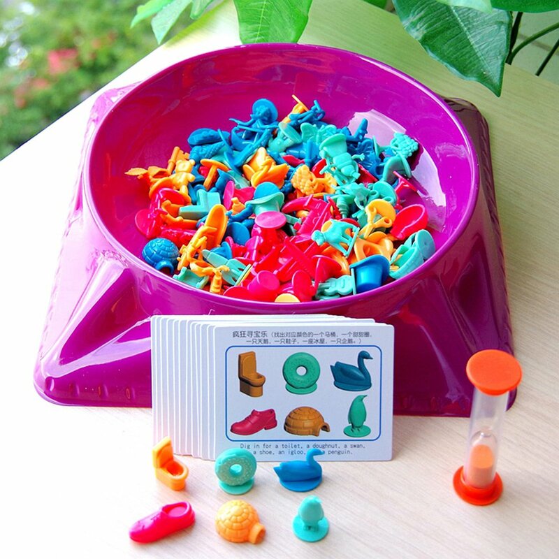 Treasure caça brinquedo formação pensamento lógico pai-criança educação precoce festa da família jogo de tabuleiro brinquedos para crianças