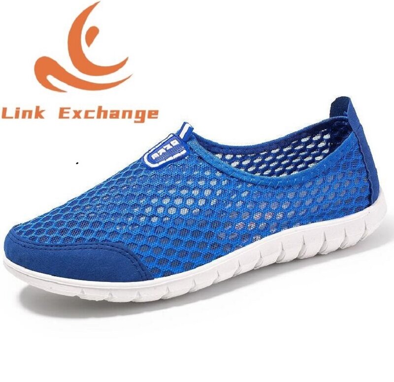 Hot Sale 2022 Ultralight Comfortable Casual Shoes Couple Unisex Summer Mesh Shoes Men Sock Mouth Walking Sneakers Big Size 35-45