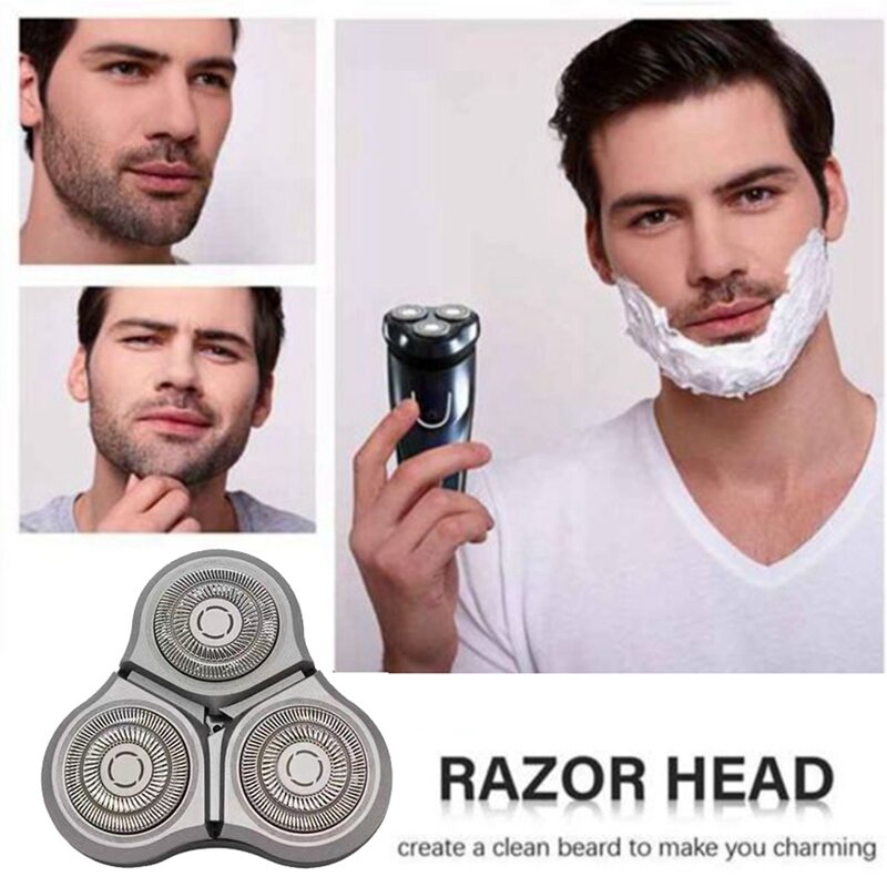 Substituição da cabeça do barbeador elétrico para Xiaomi Mijia, acessórios da cabeça do cortador, MJTXD01SKS, S500C, S500, S300