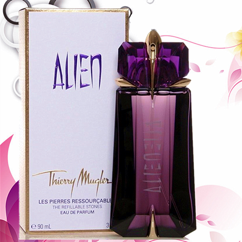 Perfume de alta calidad para mujeres Alien, botella de vidrio, perfume Original femenino, de larga duración, fragancia Sexy, espray Natural