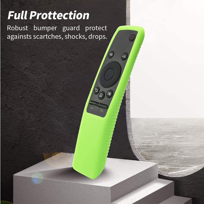 Silicone Protective Case for Samsung Smart TV BN59 Series Luminous Remote Soft Control Protective Case Shockproof Remote Cover