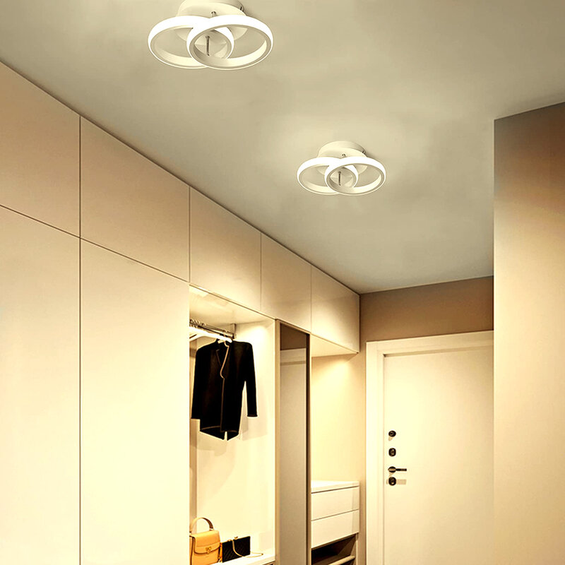 Plafoniera a LED lampada da soffitto a montaggio moderno per cucina domestica Loft corridoio corridoio balcone apparecchio di illuminazione per scale