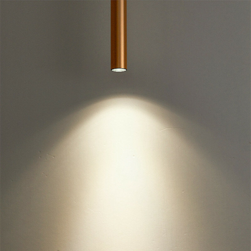 Pendant Lights Dimmable LED Long Tube Lamp For Dining Room Shop Bar Decoration Cylinder Pipe Kitchen Lamps Chandelier Light