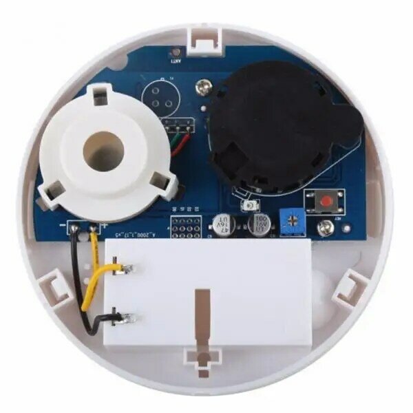 433mhz sem fio fotoelétrico detector de fumaça sensor de alarme de fumaça detector de alarme de incêndio para o sistema de alarme de segurança em casa