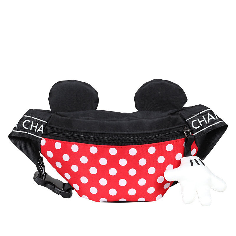 Disney 2022 New Mickey Fashion dziecięca torba na talię torba wysokiej jakości torba na ramię o dużej pojemności chłopiec dziewczyna torba na klatkę piersiowa