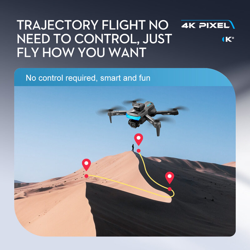XT5 – Mini Drone professionnel 4K avec GPS, 5KM, double caméra HD, avec 360 évitement d'obstacles, WiFi 5G, RC, nouveau