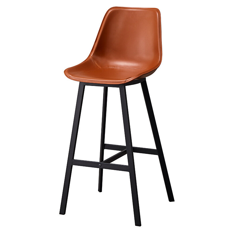 Nordic cadeira de barra pés altos ferro forjado moderno e minimalista de luxo banquetas de barra criativo móveis cozinha cadeira de barra chaise