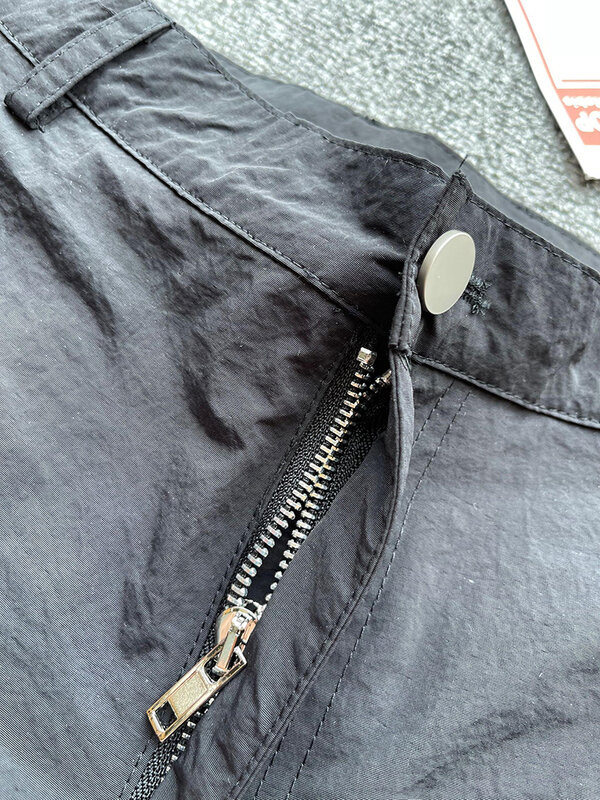 RRR123-pantalones holgados técnicos para hombre y mujer, pantalón de campana con botonadura, 1:1