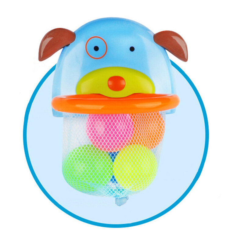 Brinquedos de banho do bebê da criança cesta de tiro banheira água jogo conjunto para crianças meninas meninos com 3 mini plástico basketballs chuveiro brinquedo