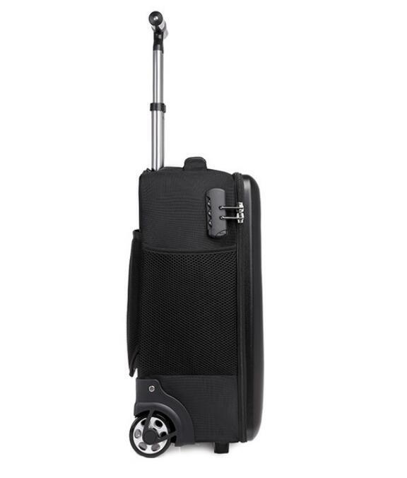 女性旅行トロリーバッグ荷物スーツケースビジネスユニセックスにキャリー手荷物に車輪ローリングバックパック手荷物スーツケース