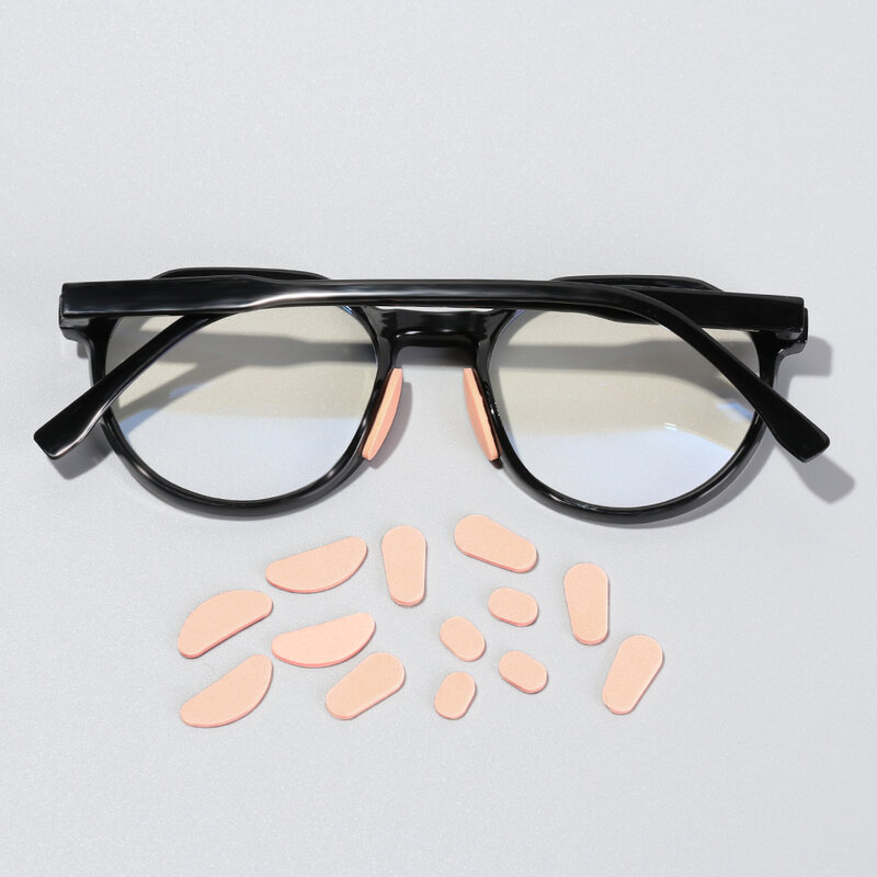 Neue Vision Care Silikon Brillen Sonnenbrille Gläser Nase Pads Auf Nase Pad Massage Gesundheit Pflege Anti-Slip Toos 20 paare/beutel F0141