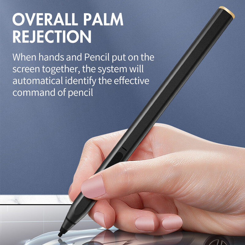 Matita stilo per Microsoft Surface Pro Pen capacitivo 4096 sensibile alla pressione ricaricabile con rifiuto del palmo mp2.0 tipo C