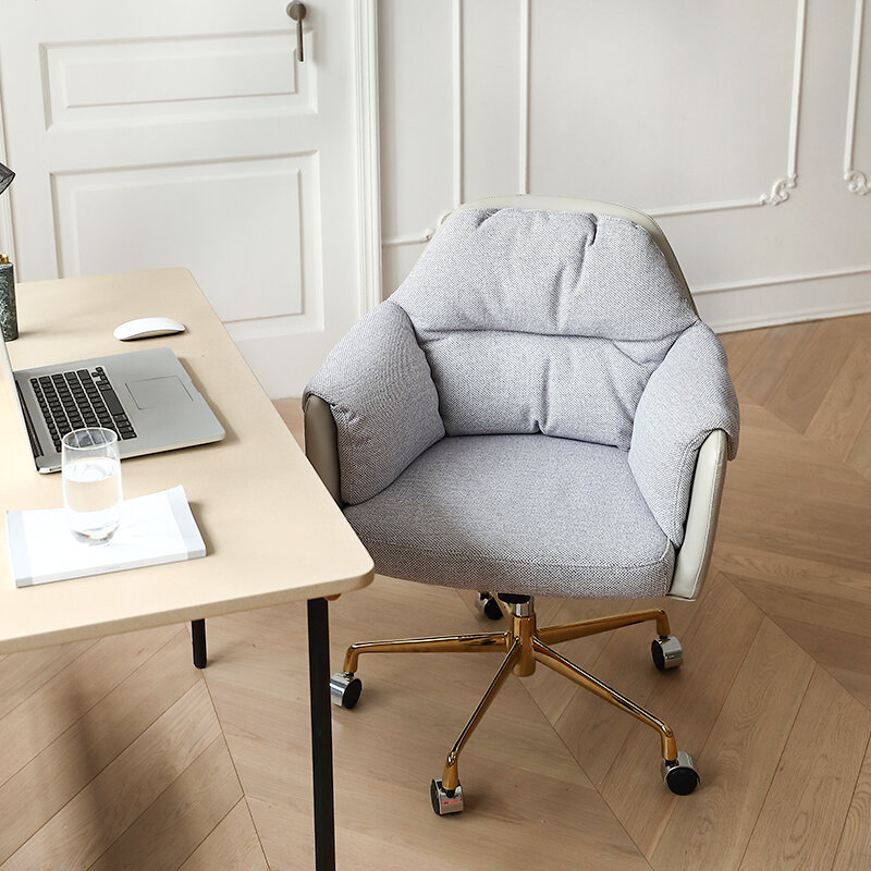 Офисные кресла в скандинавском стиле, компьютерные кресла для дома и спальни, современная мебель для гостиной, вращающийся стол с подъемом, ...