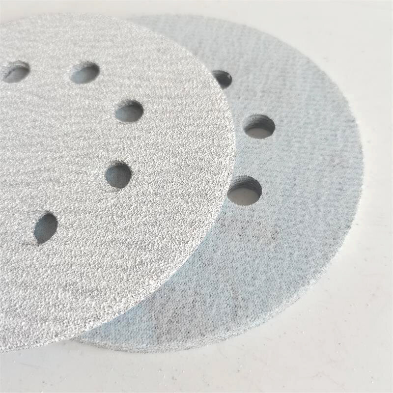 5 Polegada 8-hole circular lixa para carros beleza putty moagem discos 125mm pintura polimento areia papel automotivo lixar bloco