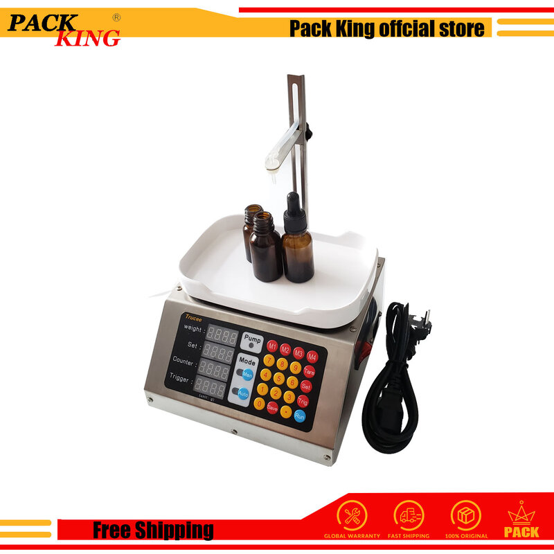Peristaltic Pump Filling Machine Ejuice Eliquid Filler Electronic Scale Weighing Liquid Beverage Perfume High Accuracy