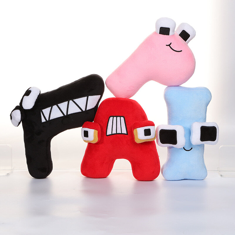 Muñeco de peluche con alfabeto para niños, juguete Kawaii de animales de peluche, regalo de Navidad, 26 estilos, novedad de 2023