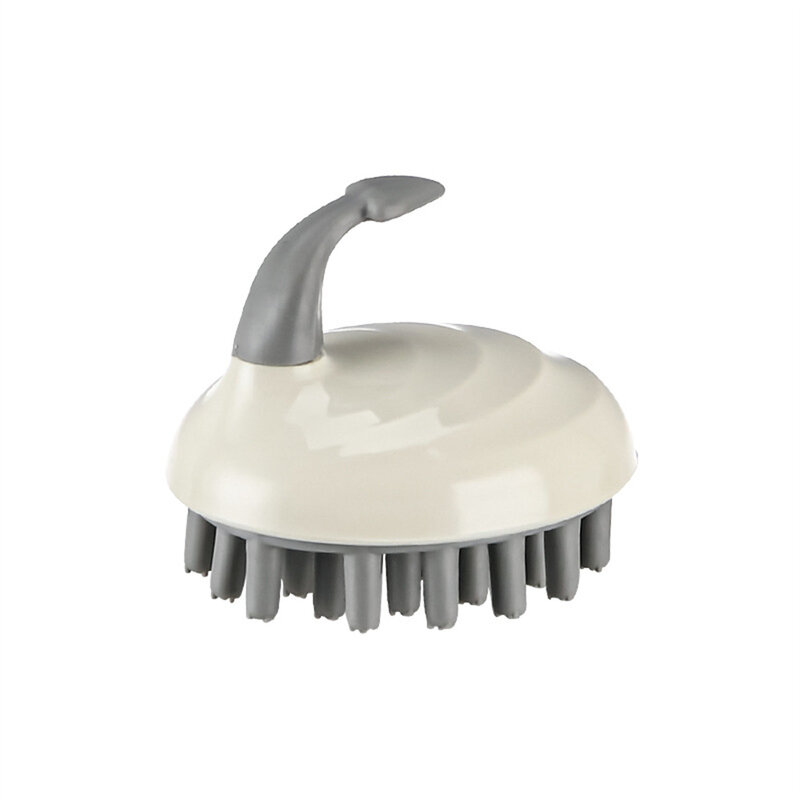 Cabeça de silicone corpo para lavar cuidados limpos raiz do cabelo coceira couro cabeludo massagem pente escova de chuveiro banho spa anti-caspa shampoo escova