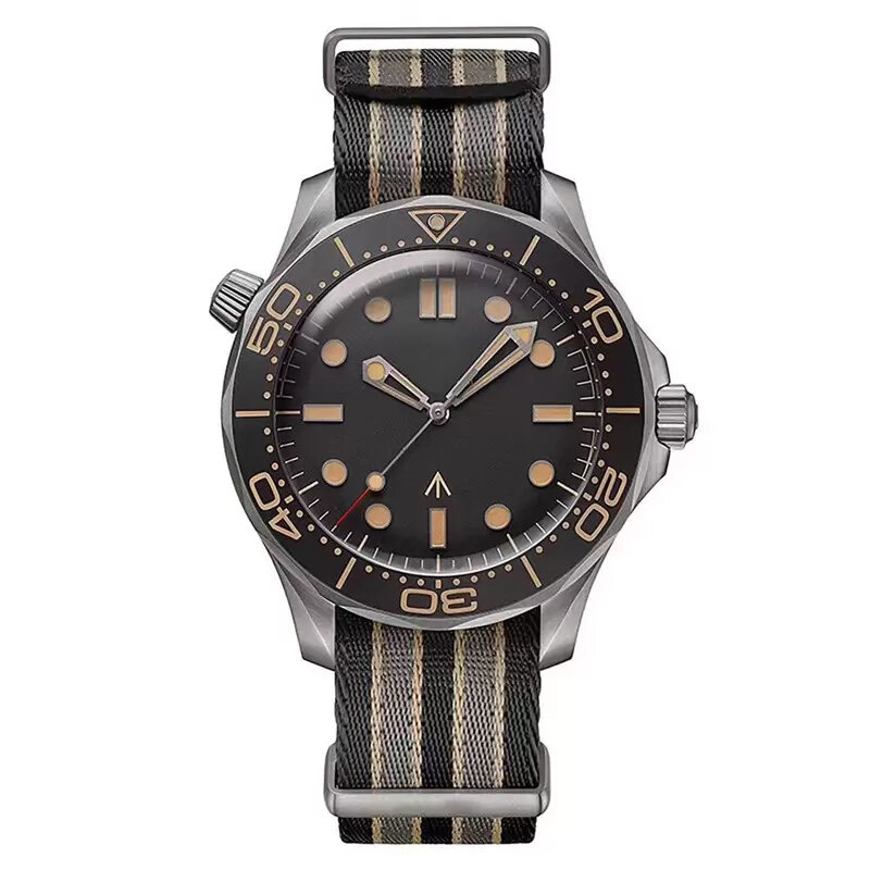 Qualidade superior dos homens relógio 42mm à prova dwaterproof água movimento automático mecânico montre de luxe limited 007 masculino relógios de pulso