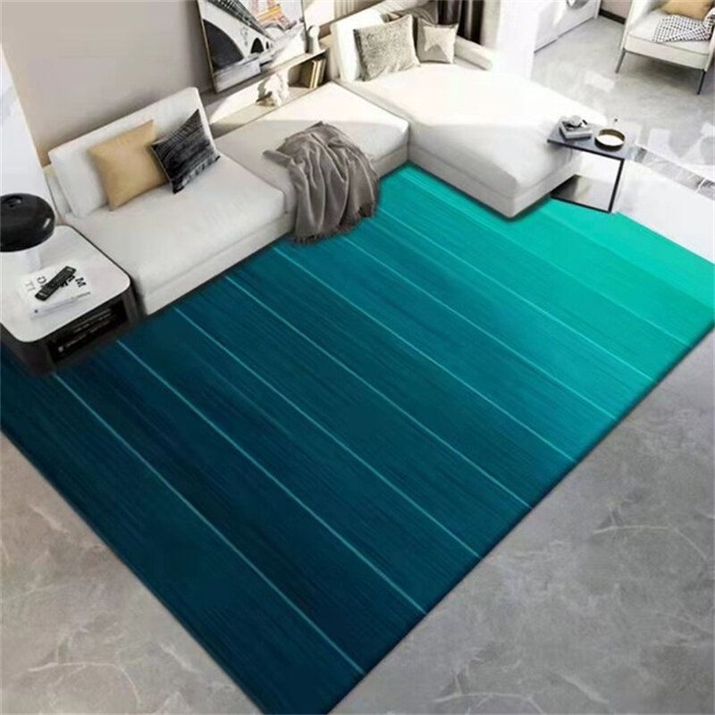 Geométrico impresso tapete quarto sala de estar decoração cabeceira tapete moda customizável casa sofá tapetes