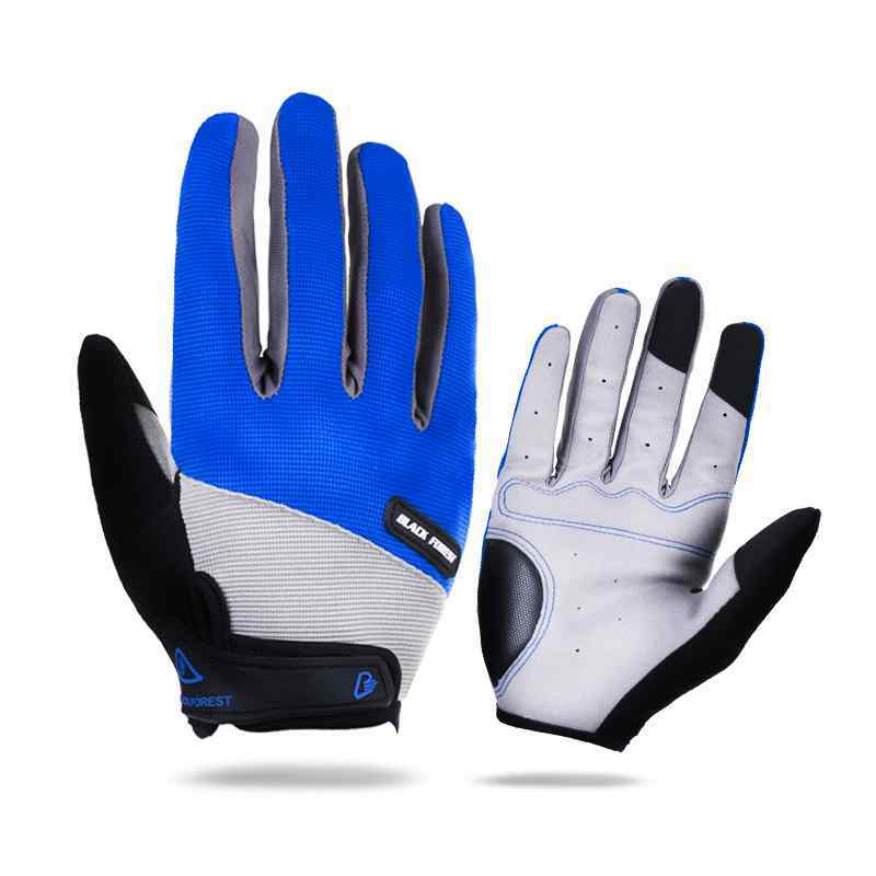 Men's Outdoor Motorcycle Riding Gloves All Finger Sports Fitness Gloves Touch Screen Mountain Climbing Gloves