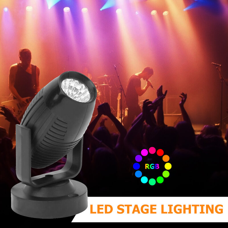 다채로운 DJ 디스코 LED 무대 조명 RGB 프로젝터 빛 크리스마스 파티 바 KTV 효과 램프 선물 장식