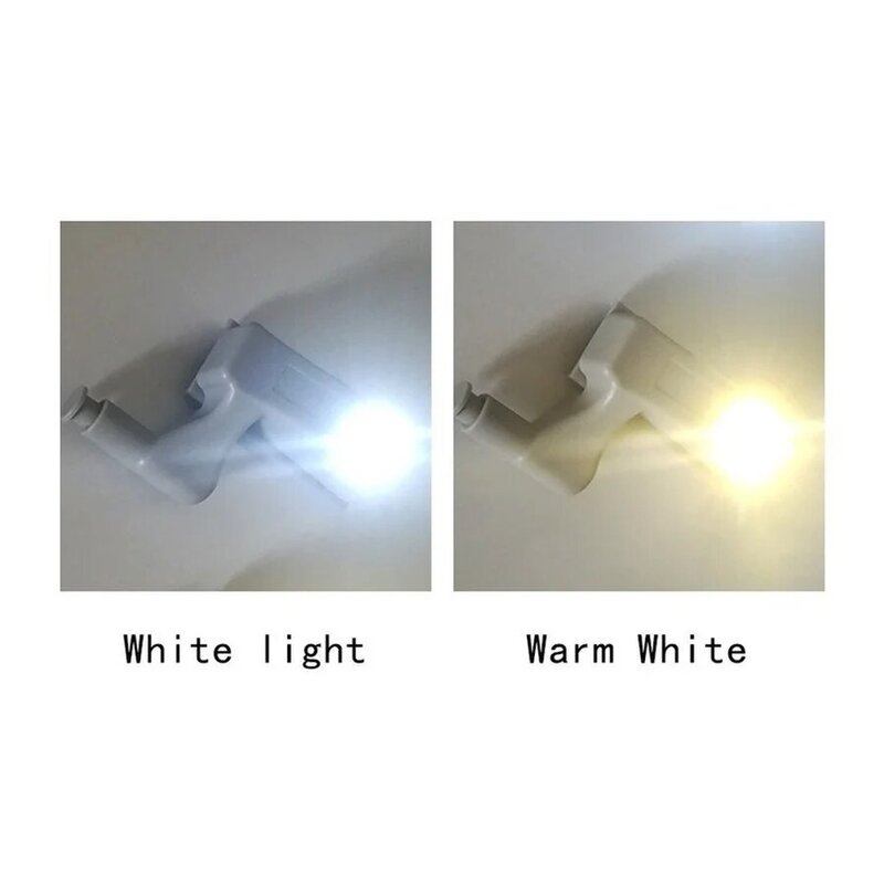 3 قطعة LED الداخلية المفصلي مصباح خزانة أضواء التعريفي خزانة دولاب مصابيح بمستشعرات غرفة نوم المطبخ خزانة ليلة مصباح