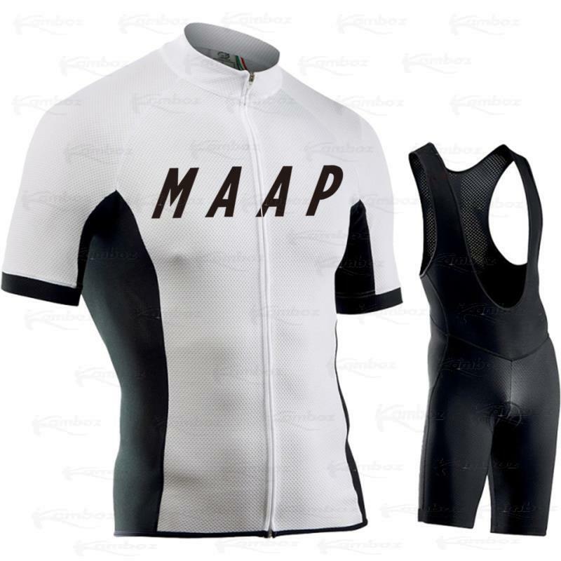 Set Bersepeda Pakaian Bersepeda Sejuk 2022 MAAP Jersey Lengan Pendek Pria Pakaian Bersepeda Seragam Sepeda Pakaian MTB Ciclismo