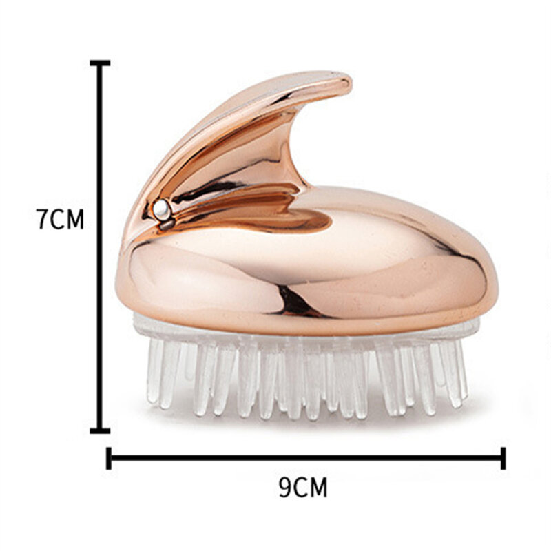 Silicone Head Body Scalp Massage Brush Shampoo Hair Washing Shower Comb Hair Care Massage Comb Spa Bathroom Accessories