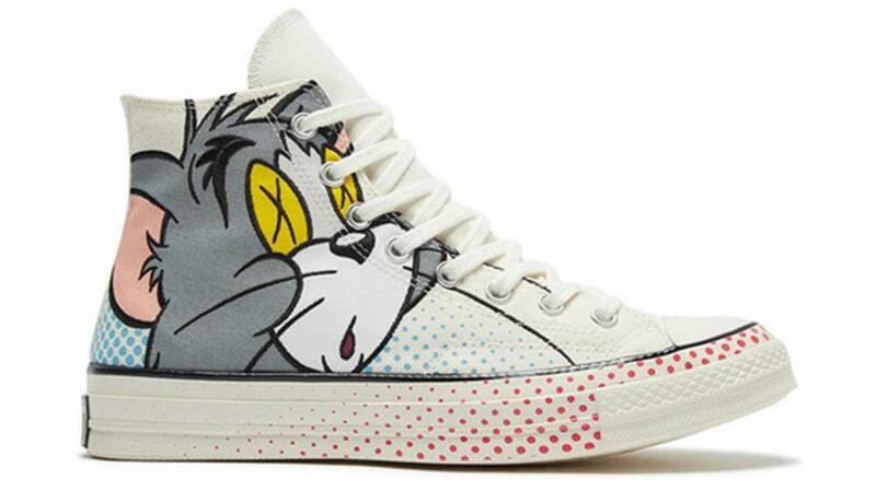 Original Converse Chuck Taylor All Star 1970s Tom Jerry men and women Neutral high Sneakers fashion cartoon leisure Canvas Shoes