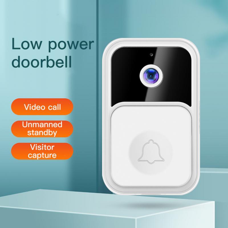Bel pintu Video rumah pintar, kamera pintu Ponsel tanpa kabel interkom baterai luar ruangan, kontrol aplikasi Iwfcam tahan air Ip65 Wifi bel pintu