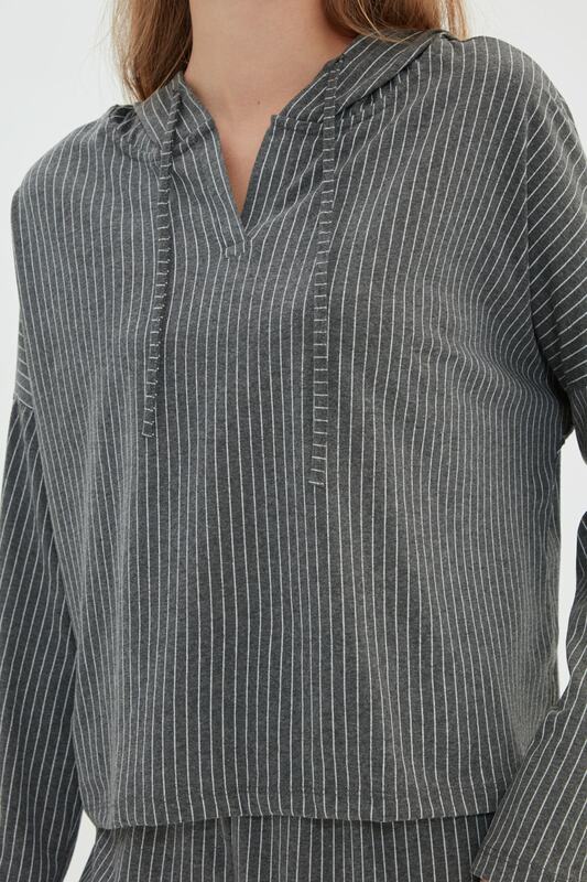 Trendyol – combinaison en tricot, tissu recyclable, bas-haut