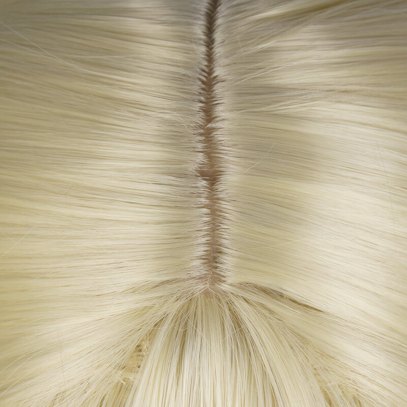 Tranças duplas retas longas das mulheres perucas wigss de cosplay de cabelo sintético loiro bege para papel de peça de festa + boné de peruca grátis