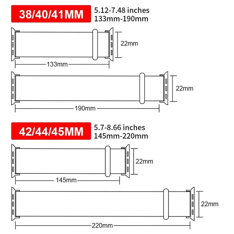 Correa de nailon para Apple watch series 7, banda de 45mm 41mm 44mm 40mm 42mm 38mm, pulsera deportiva iWatch 4