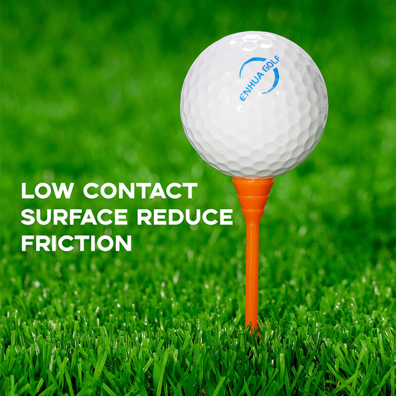 Camisetas de Golf súper resistentes, 50 piezas, 3 de 1/4 pulgadas, con baja resistencia, Reduce la fricción y giro lateral, 83mm, disponible en 4 colores