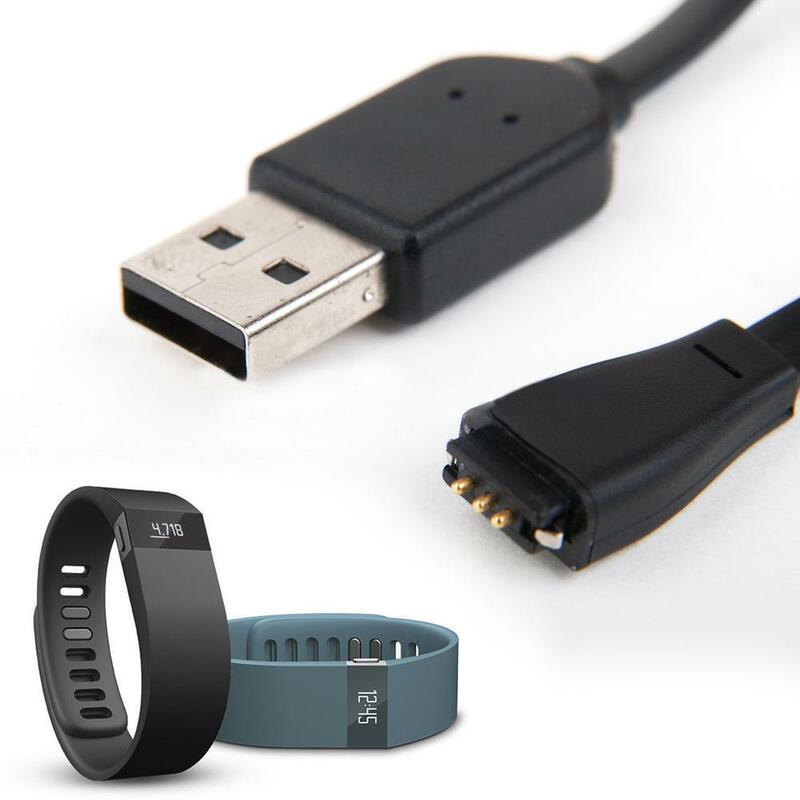 10CM USB Charging Cable Cord For Fitbit Charge/Force Band Bracelet Wristband Charger Line Power Converter for Smart Wrist Belt